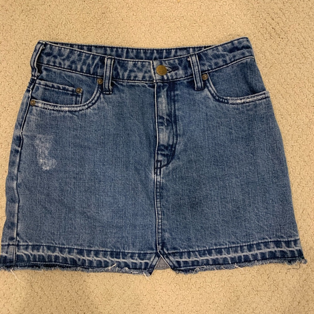 Free People Denim Skirt